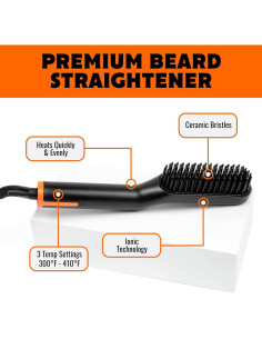 Peine Alisador de Barba TAME The Wild - Calentador Rápido 2