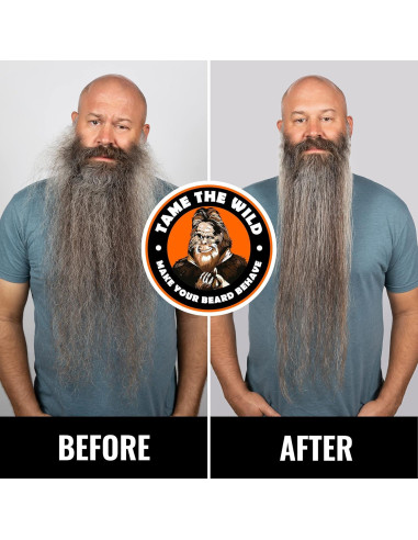 Peine Alisador de Barba TAME The Wild - Calentador Rápido