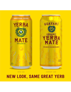 Yerba Mate Orgánica Guayakí Naranja Despertadora 12 Pack 15.5 Oz 2