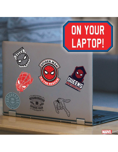 Calcomanía de Pared Spider-Man Marvel AR 9 Stickers