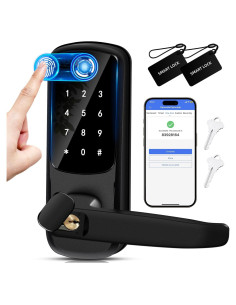 Cerradura Inteligente MSR X6 con Teclado y APP, 1.66 kg