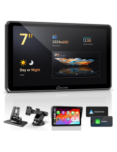 Pantalla Carplay 7" Carpuride CS3 con Bluetooth y Espejo