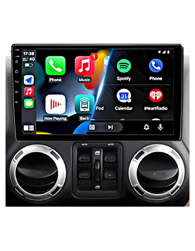 Estéreo Android 14 Liyidaing 4GB+64GB Jeep Wrangler 10"