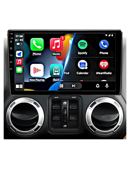Estéreo Android 14 Liyidaing 4GB+64GB Jeep Wrangler 10"