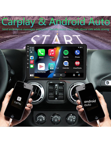 Estéreo Android 14 Liyidaing 4GB+64GB Jeep Wrangler 10"