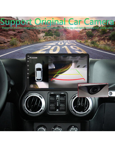Estéreo Android 14 Liyidaing 4GB+64GB Jeep Wrangler 10"
