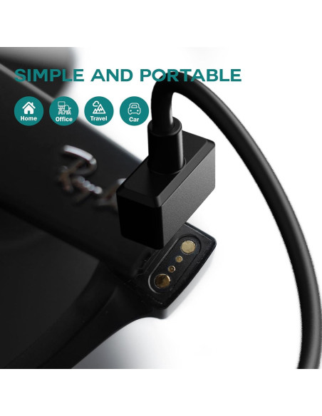 Cable de Carga TUSITA para Gafas Ray-Ban Stories - 1M