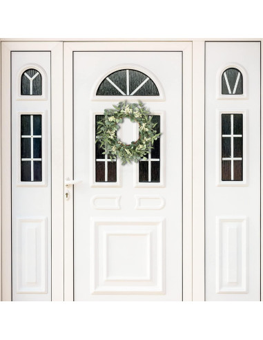 Corona de Eucalipto 50 cm Pinkpum para Decoración Hogar