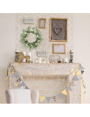 Corona de Eucalipto 50 cm Pinkpum para Decoración Hogar