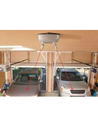 Guía de Estacionamiento Láser Dual Maxsa 37314 con LED