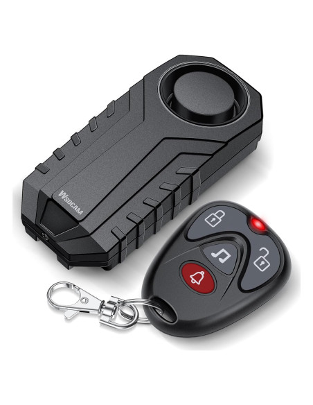 Alarma de Vibración WSDCAM 113dB para Bicicleta y Más