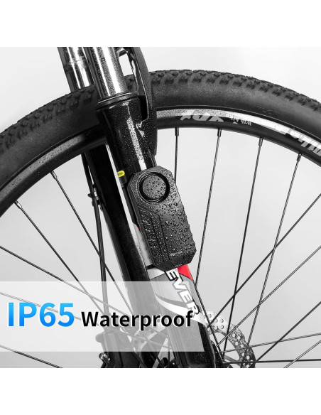 Alarma de Vibración WSDCAM 113dB para Bicicleta y Más