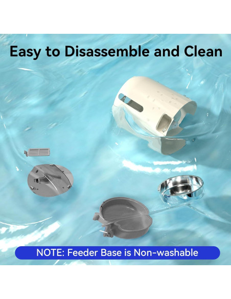 Comedero Automático PAPIFEED 3L Doble Fuente Gris Comedero Automático PAPIFEED 3L Doble Fuente Gris