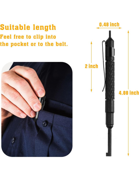 Llave Universal de Grillete JOTOVO ZT101 Táctica Duradera