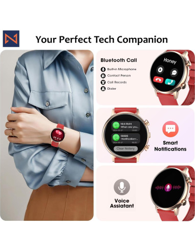 Reloj Inteligente Kizzy Infinity para Mujeres AMOLED 1.1"