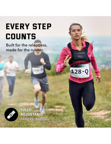 Mochila MVRK Resistente al Agua - Chaleco Correr Negro