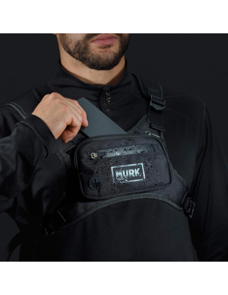 Mochila MVRK Resistente al Agua - Chaleco Correr Negro