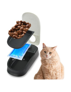Comedero Automático PAWISE 1.5 Tazas con Temporizador 48h