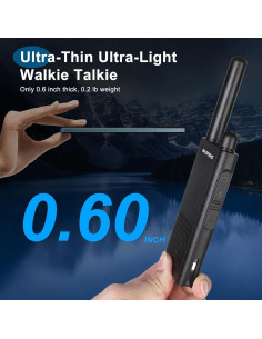 Walkie Talkies Baofeng T26 16 Canales Batería Recargable 2