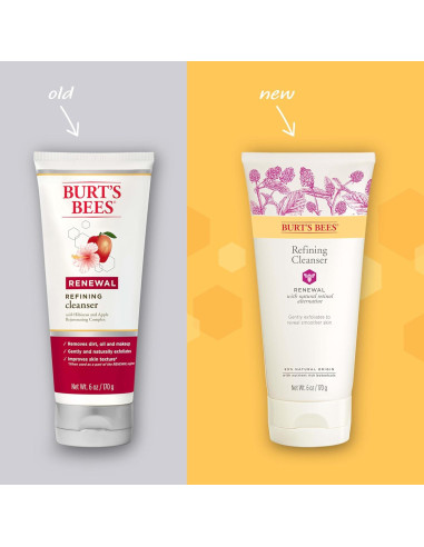 Limpiador Facial Refinador Burt's Bees con Bakuchiol 170 g