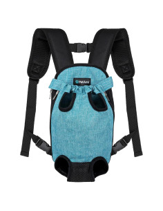 Mochila Transportadora PetAmi Pequeña Azul Marino 2,27-4,08 kg