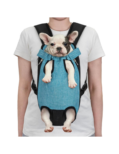 Mochila Transportadora PetAmi Pequeña Azul Marino 2,27-4,08 kg