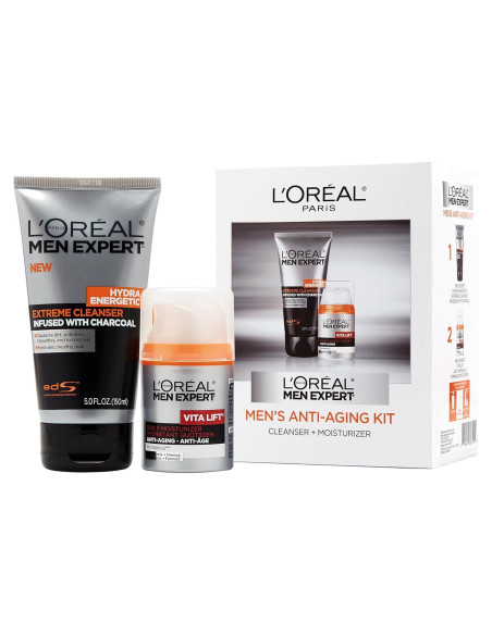 Set de Cuidado Facial L'Oreal Men Expert 2 Piezas