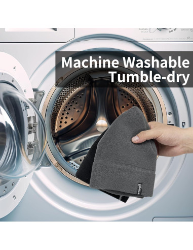 Gorro Táctico de Forro Polar 2 Pcs - Invierno Cálido