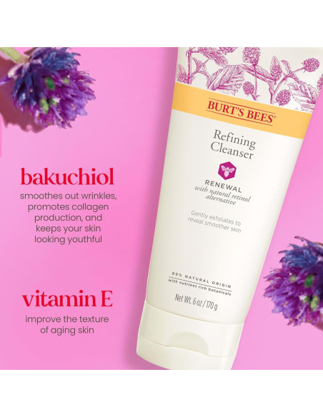 Limpiador Facial Refinador Burt's Bees con Bakuchiol 170 g Limpiador Facial Refinador Burt's Bees con Bakuchiol 170 g