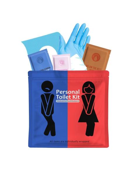 Kit de Baño Portátil pH Advantage con Papel Higiénico