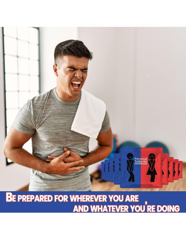 Kit de Baño Portátil pH Advantage con Papel Higiénico