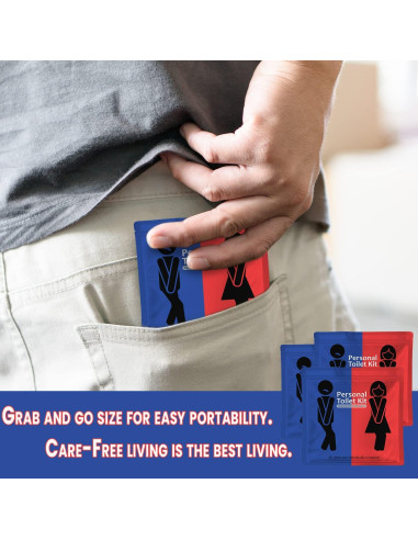 Kit de Baño Portátil pH Advantage con Papel Higiénico
