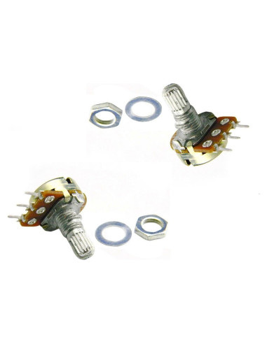 Juego de 2 Potenciómetros Rotativos 1K Ohm ProTechTrader