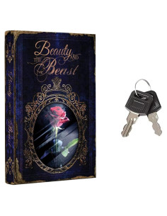 Caja de Libro Falsa KASLVOX La Bella y la Bestia 1,40 kg