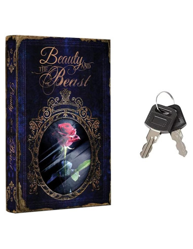 Caja de Libro Falsa KASLVOX La Bella y la Bestia 1,40 kg