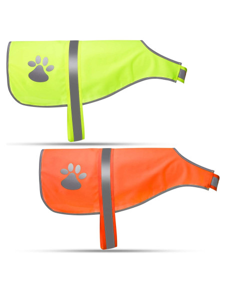 Chaleco Reflectante para Perros Geyoga 2 Piezas Ajustable