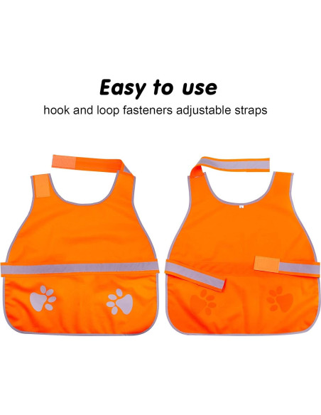 Chaleco Reflectante para Perros Geyoga 2 Piezas Ajustable