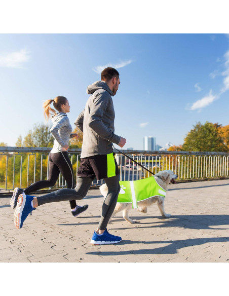 Chaleco Reflectante para Perros Geyoga 2 Piezas Ajustable