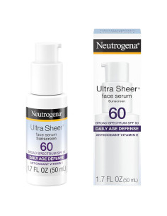 Suero Facial Hidratante Neutrogena SPF 60 con Vitamina E
