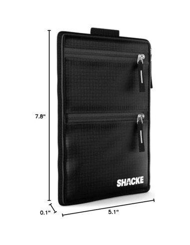 Billetera de viaje oculta Shacke con bloqueo RFID 12x18.8cm