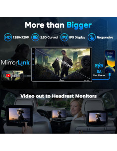 Estéreo de Coche PLZ MP-108 10.1" Pantalla Táctil Bluetooth 2