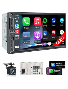 Estéreo Doble Din PLZ MP-926W 7" QLED Bluetooth 5.3