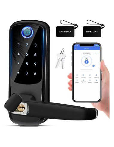 Cerradura Inteligente MSR X6 con Huella Dactilar y Teclado