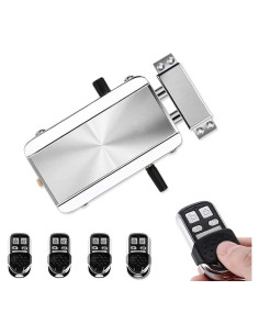 Cerradura Electrónica Ritammi con Control Remoto y Antirrobo