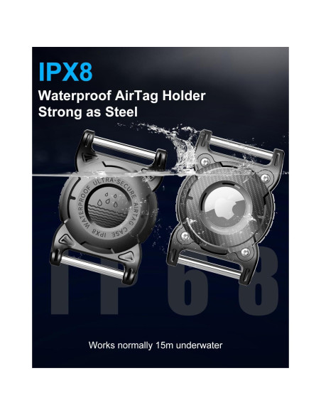 Soporte para Collar de Perro Airtag ONEONTA Impermeable Soporte para Collar de Perro Airtag ONEONTA Impermeable