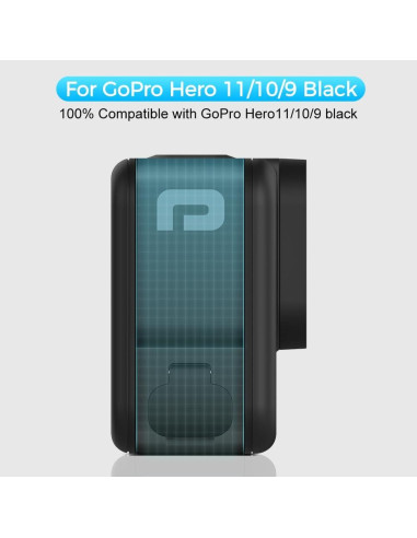 Puerta Lateral GoPro Hero 13/12/11/10/9 - Cubierta USB Tipo-C
