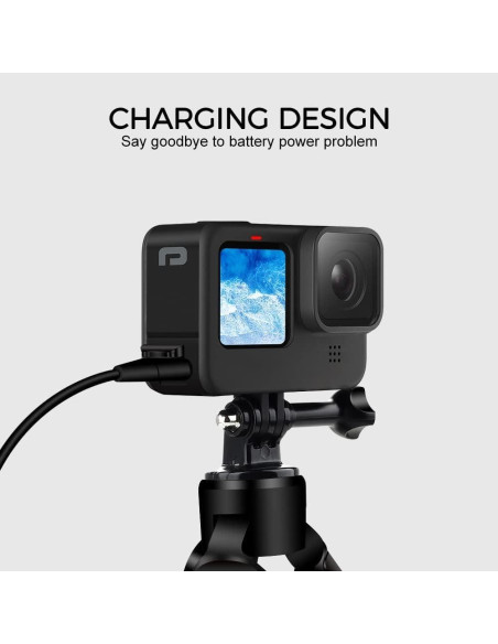 Puerta Lateral GoPro Hero 13/12/11/10/9 - Cubierta USB Tipo-C