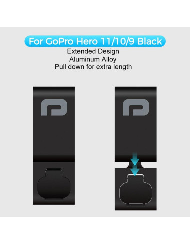 Puerta Lateral GoPro Hero 13/12/11/10/9 - Cubierta USB Tipo-C