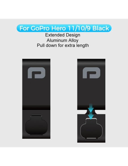 Puerta Lateral GoPro Hero 13/12/11/10/9 - Cubierta USB Tipo-C