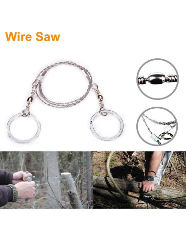 Kit de Supervivencia EMDMAK 6 en 1 para Camping y Emergencias